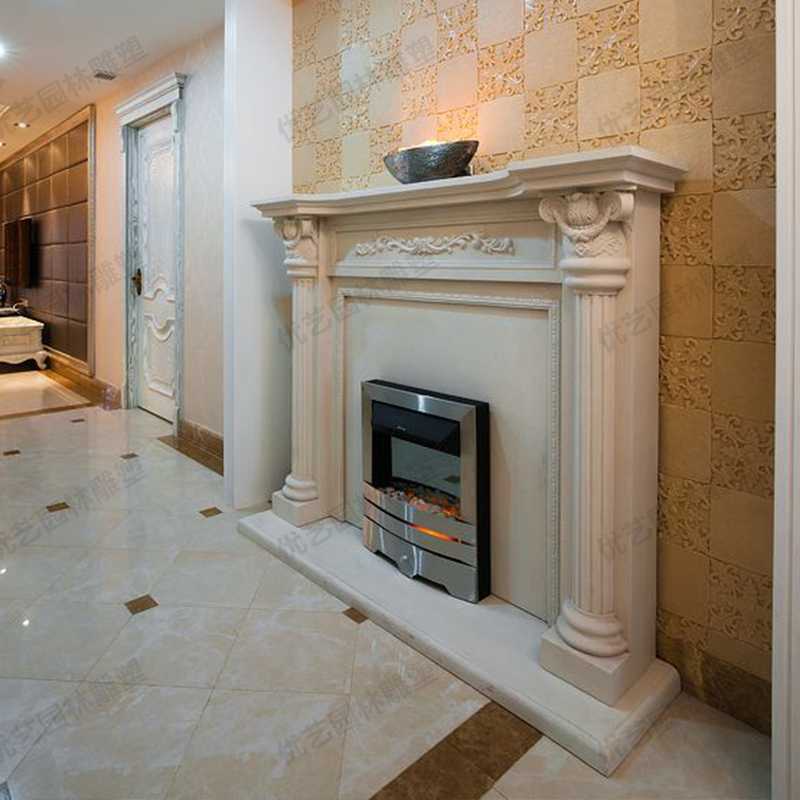 大理石壁爐，歐式壁爐